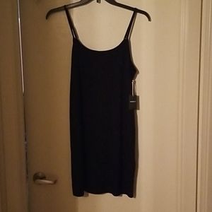NWT Forever 21 Black Ribbed Dress